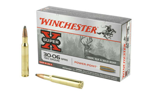 Ammunition Winchester Ammunition Super X 30 06 WIN SPRX PWR PNT 3006SP 180GR 20/200